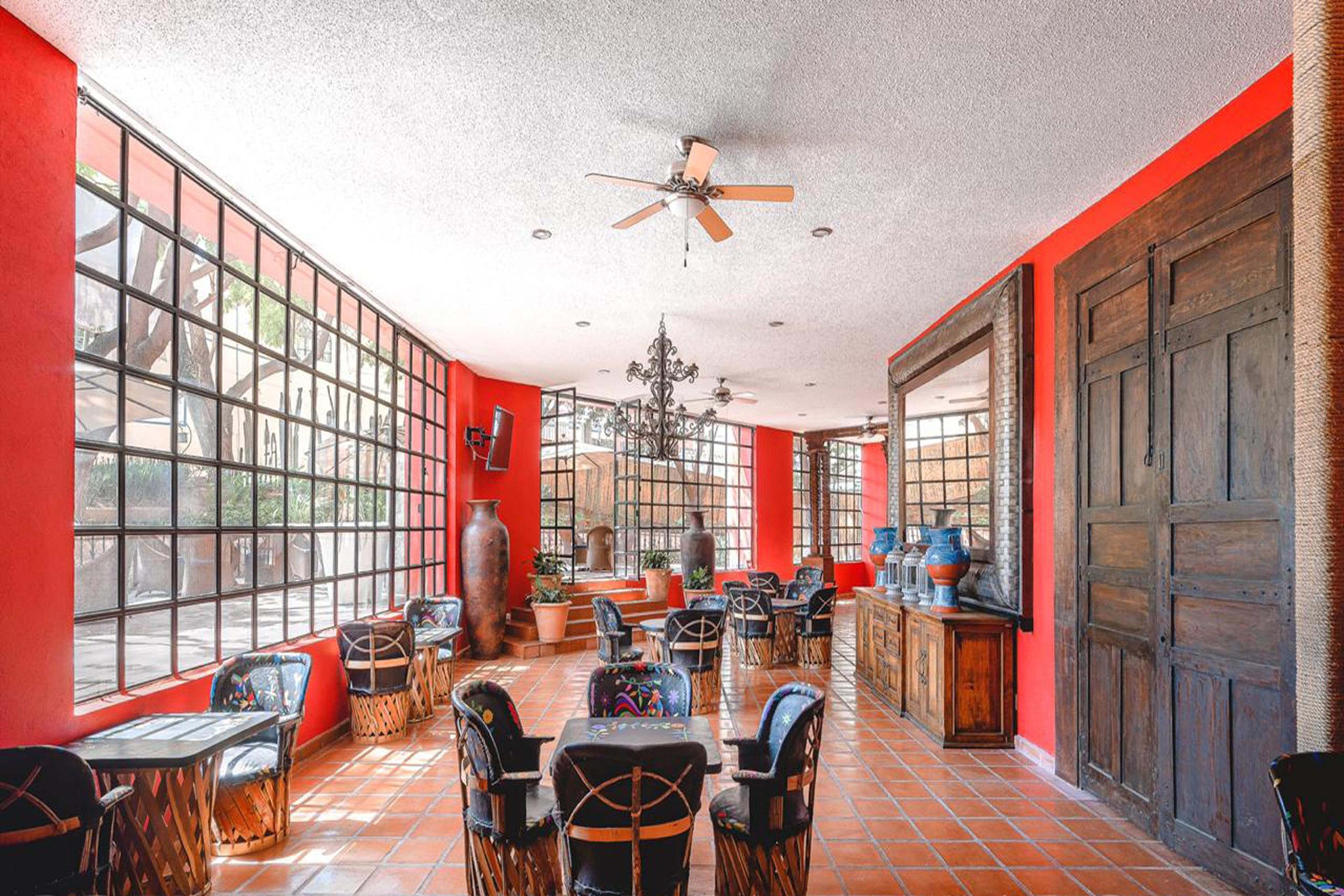 Real De Minas סאן מיגל דה אלנדה מראה חיצוני תמונה Interior of the restaurant