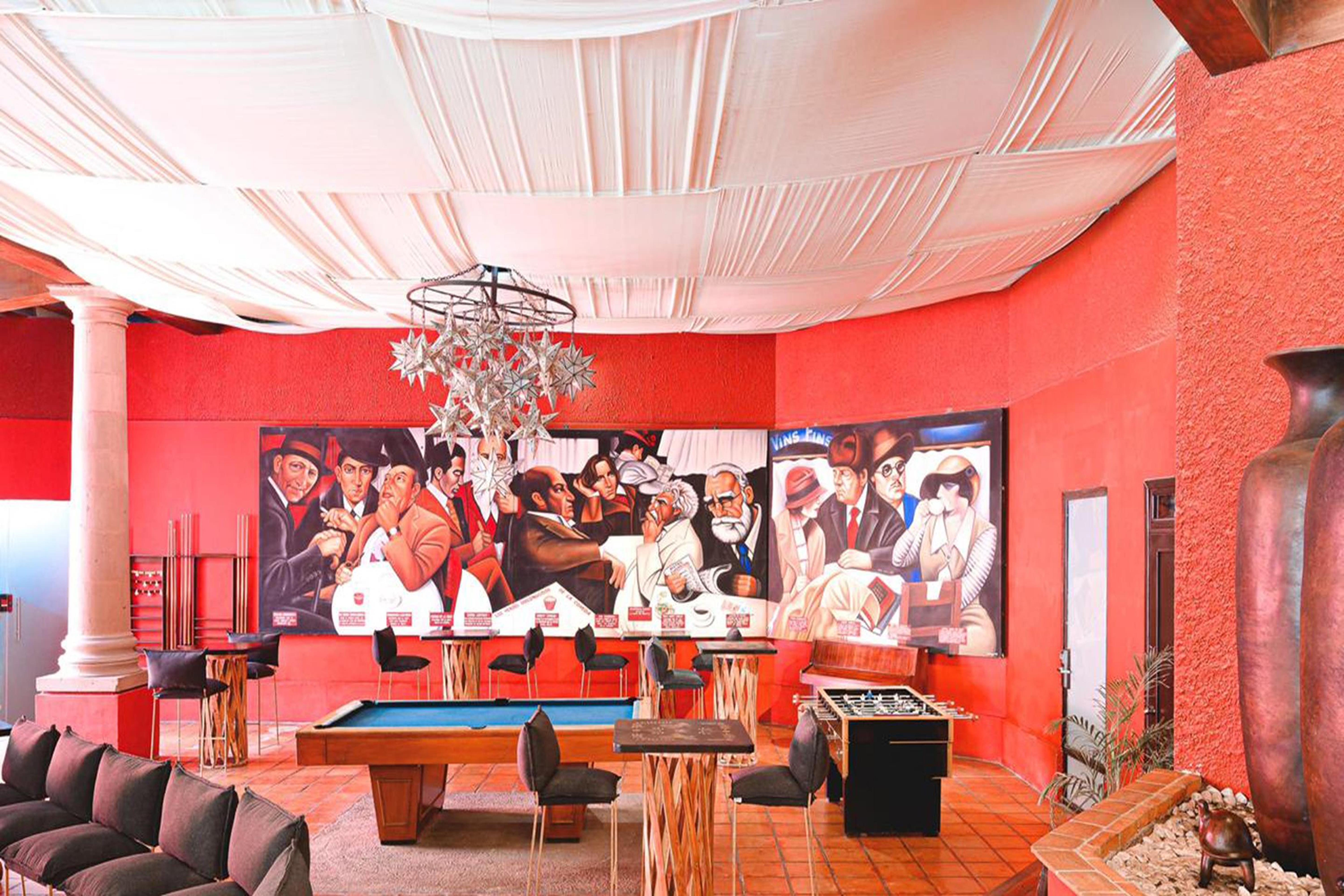 Real De Minas סאן מיגל דה אלנדה מראה חיצוני תמונה The interior of the clubhouse
